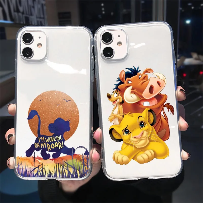 Lion King Pumba Hakuna Matata Soft TPU Shell For iPhone 11 Pro MAX 5S 6 6S 7 8Plus XS Max XR X10 SE 2020 silicone cover | Мобильные