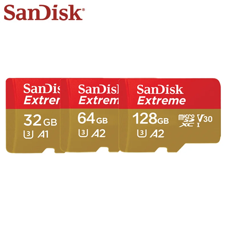 SanDisk карта памяти 32 ГБ 64 128 ГБ|Карты памяти| |