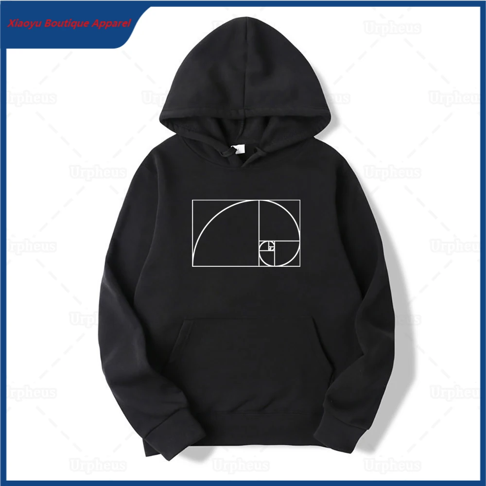 

Golden Ratio Fibonacci Print Hoodie Funny Design Science Math Engineering Hoodies Sweatershirt