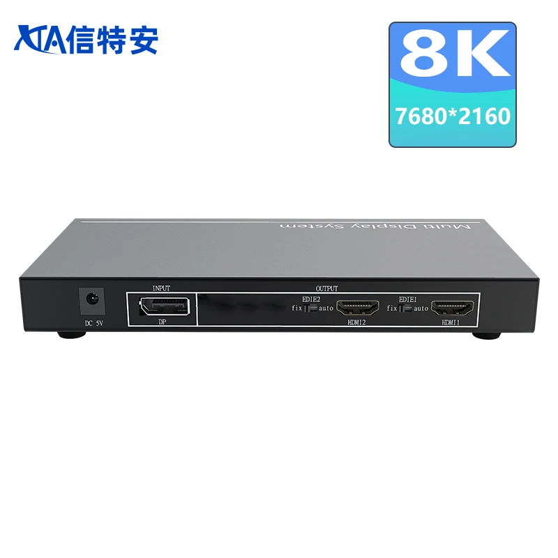 

8K 2 Screen Splicing Processor Dual Screen Extender 4K TV Projector Fusion 2 Screen Treasure 7680*2160