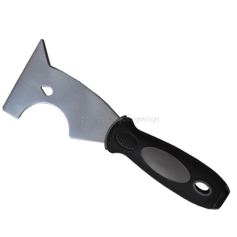 Stainless Steel Paint Putty Scraper 7 in 1 9 Tool Spackle Knife Caulk Removal Painters for Wood Wallpaper | Инструменты