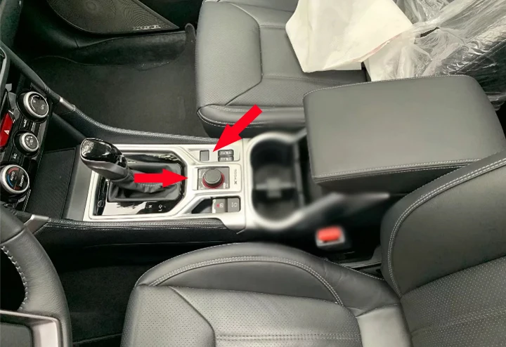

Декоративные аксессуары для Subaru Forester SK 2018 2019, хромированная панель переключения передач из АБС-пластика, обшивка центральной консоли