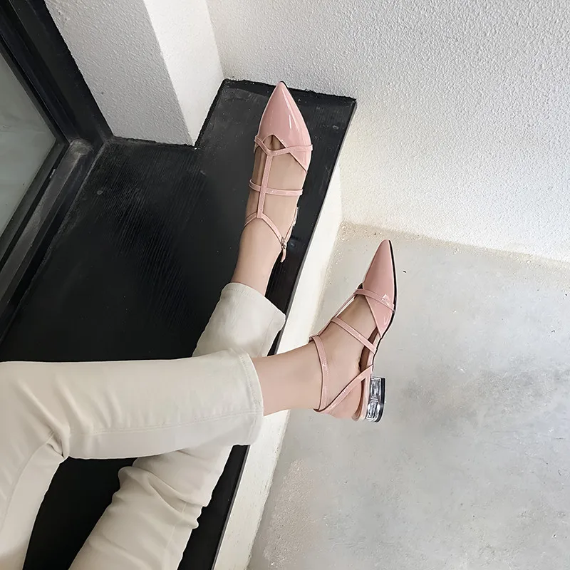 FEDONAS/лаконичные женские туфли-лодочки с пряжкой сезон весна-осень Всесезонная