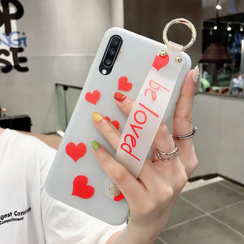 B34 Повязка на руку, повязка на руку, чехол для samsung Galaxy Note 10, 8, 9 plus, силиконовый чехол для samsung A70, A50, A40, A10, A30, S9, S10 Plus - Цвет: B34