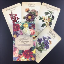 Botanical Inspiration Oracle Cards Funny Family Holiday Party Oracle Deck Playing Cards English Board Games Tarot Cards