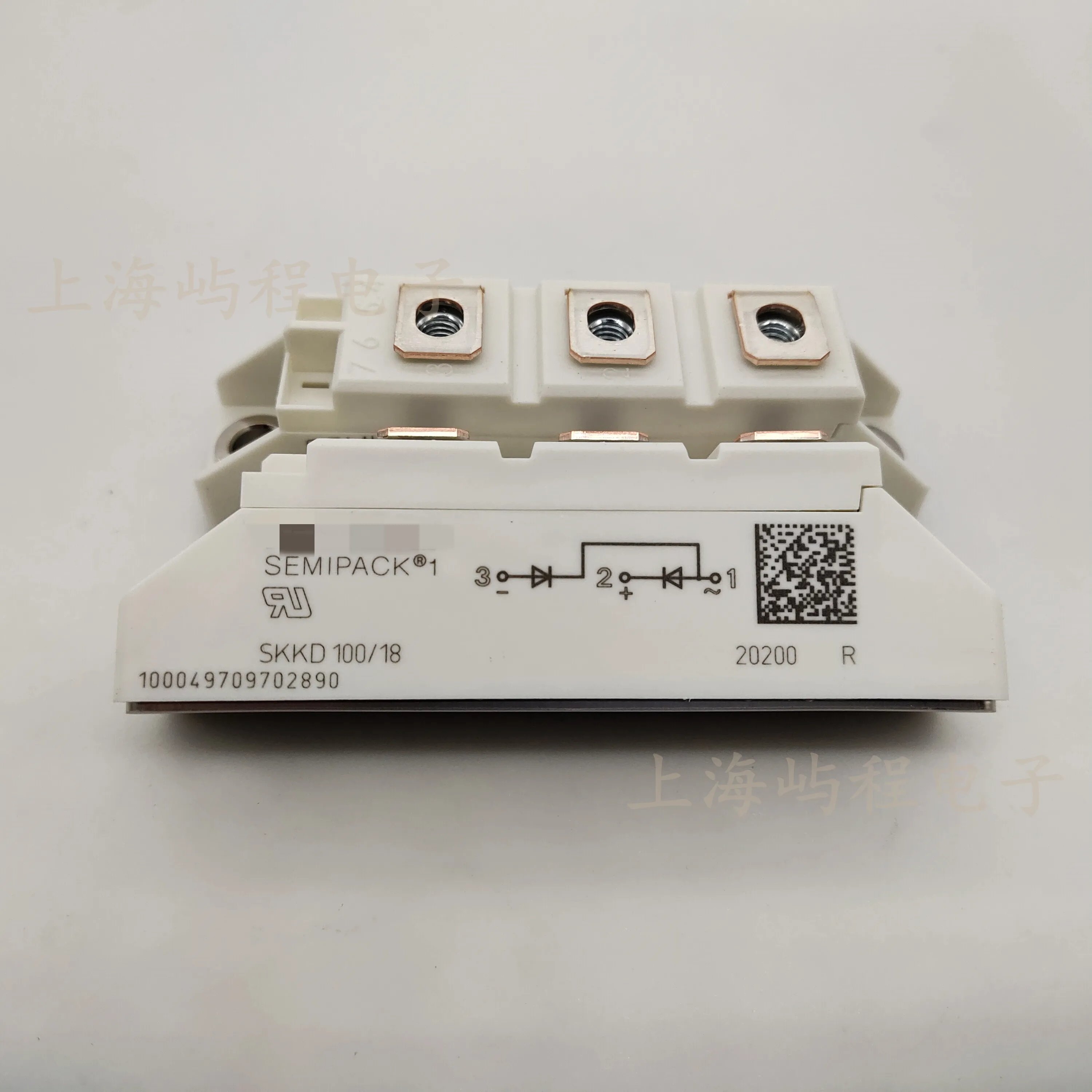 

Siemens 100a1600v diode skkd100 / 16 skkd100 / 18