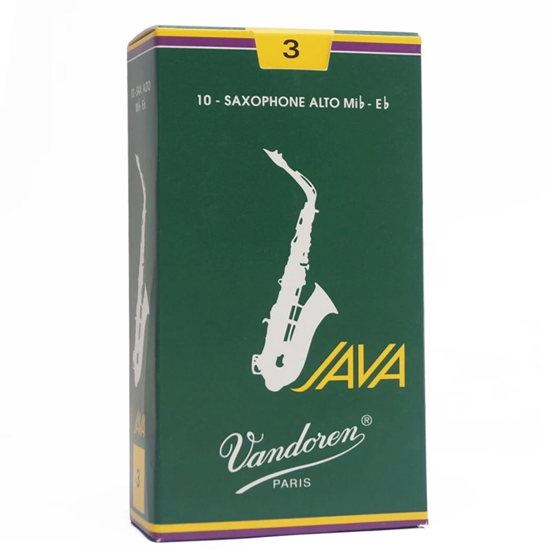 Франция Vandoren green box Java Eb alto саксофон трости|alto saxophone reeds|vandoren reedsalto reeds |