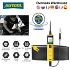 Автомобильный зонд питания AUTOOL BT260, тестер автомобильной цепи, электросистема диагностики светодиодный ным фонариком, 6 в, 12 В, 24 В, 30 в