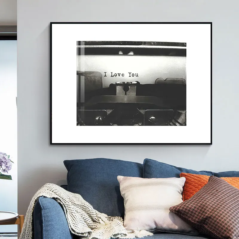 

Study And White Landscape Wall Art Canvas Paint Abstract Nordic Posters Minimalist Living Room Decor21-0202-20