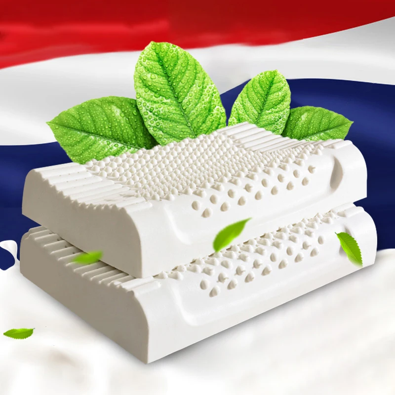 Подушка из натурального латекса Постельное Белье для сна забота о здоровье