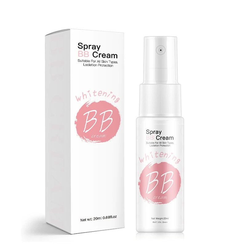 Spray BB Cream Тональный крем-спрей BB Крем Осветляющий базовый макияж стойкий Водонепроницаемый Косметический отбеливающий BB крем - Цвет: Spray BB Cream