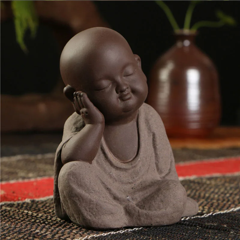Strongwell в китайском стиле милые статуя Будды из мультфильма Холодное сердце ручной