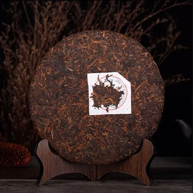 2009 год Menghai Heaven Earth Royal Big Tree Ban Zhang Tea 357g Шу Ripe Cha Pu erh Cake|Заварники| |