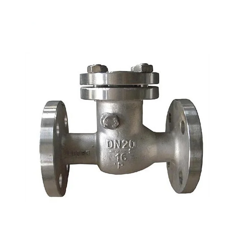 

body and bonnet Stainless steel Hard alloy seat H44Y-16C swing start metal check valve