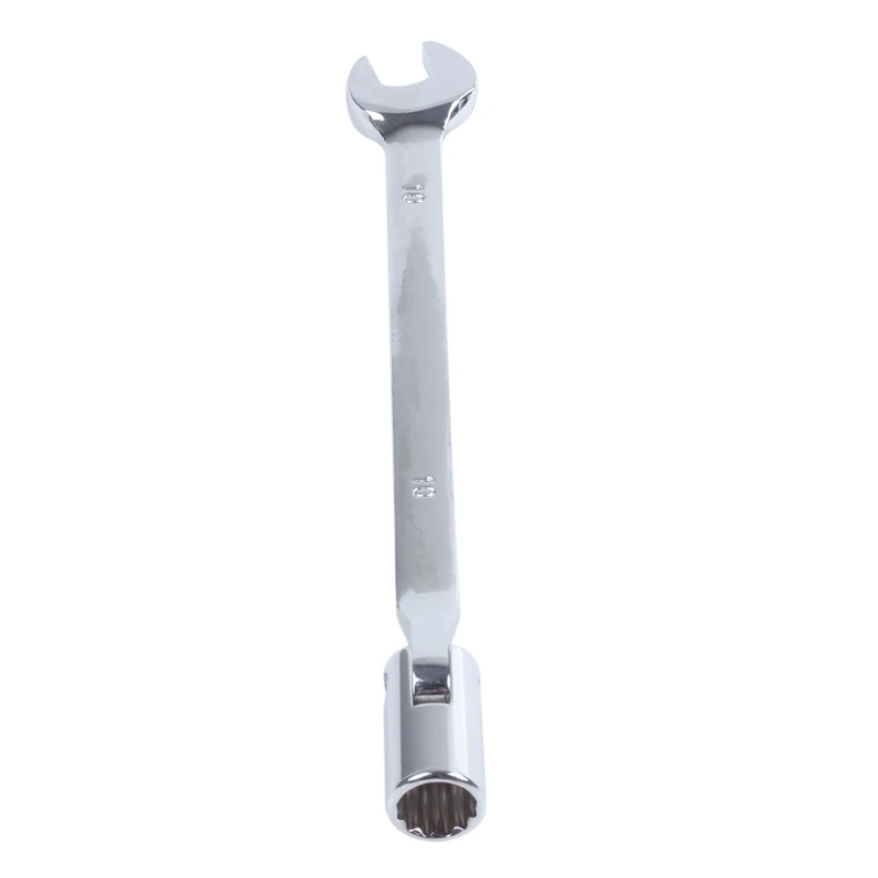 

Stainless Steel Flex-Head Open End Wrench Combination Spanner 10Mm