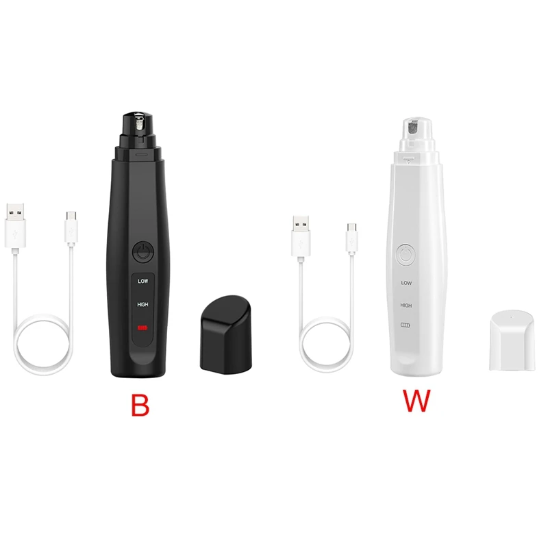 

Rechargeable Pet Nail Grinder Dog Nail Clipper Painless USB Electric Cat Paws Nail Cutter Grooming Trimmer #