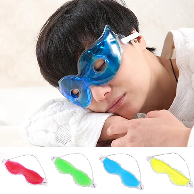 

Ice Cold Sleeping Eye Mask Eyeshade Reuse Gel Patch Fatigue Relieve Reduce Dark Circles Remove Eye Patches for Eyes Relaxing