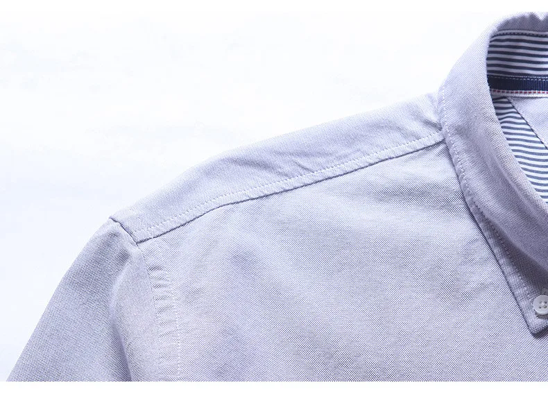 

100%cotton Solid Longsleeve Shirt for Men 2020 New Fashion Turn Down Colla Shirts for Men