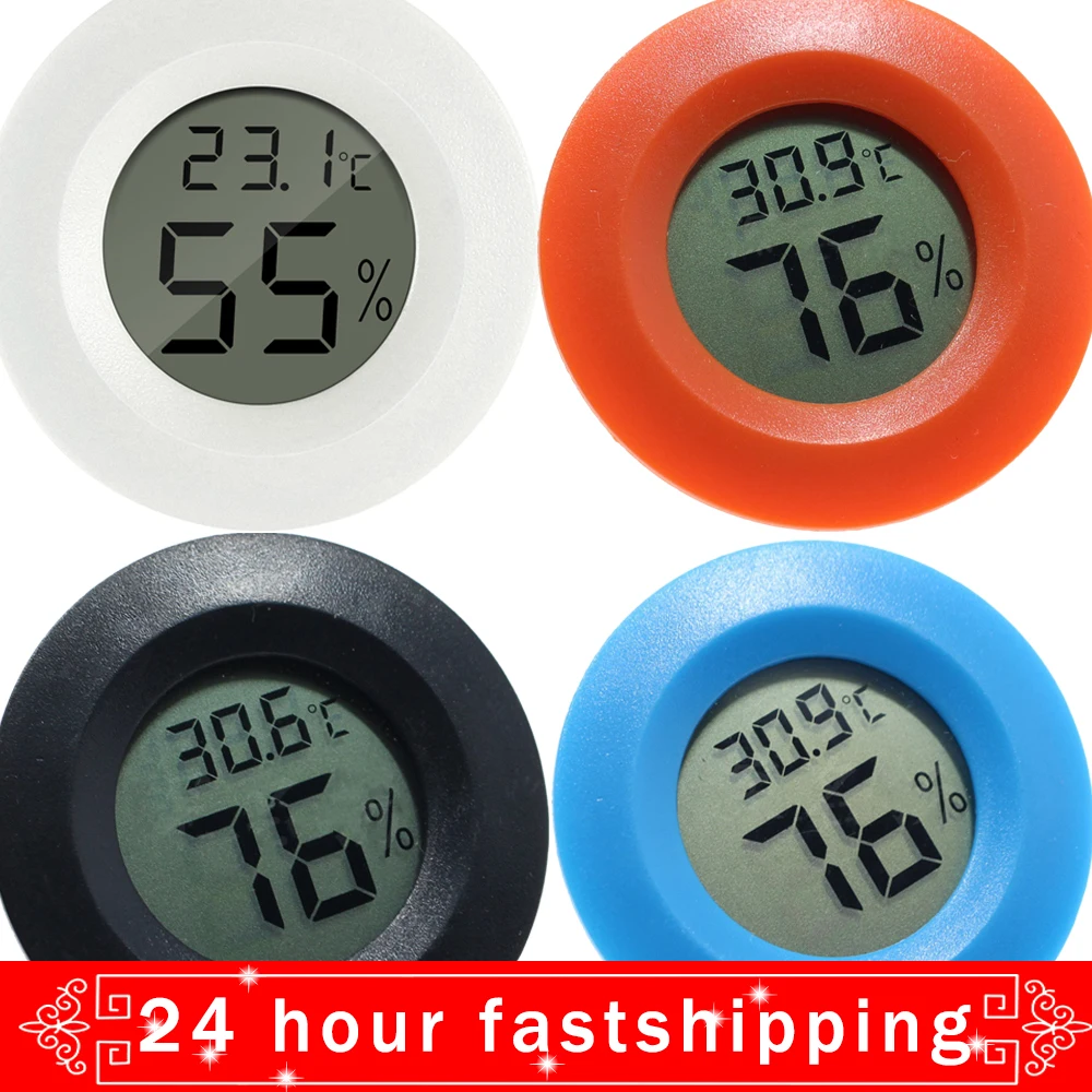 

Цифровой Кухонный Термометр с ЖК-дисплеем, беспроводной комнатный мини-термометр с щупом, удобный гигрометр, практичный измеритель темпера...