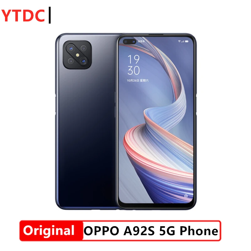 Смартфон Oppo A92S 5G 6 + 128 ГБ экран 5 дюйма 2400x1080P камера 48 МП 4000 мАч | Мобильные телефоны