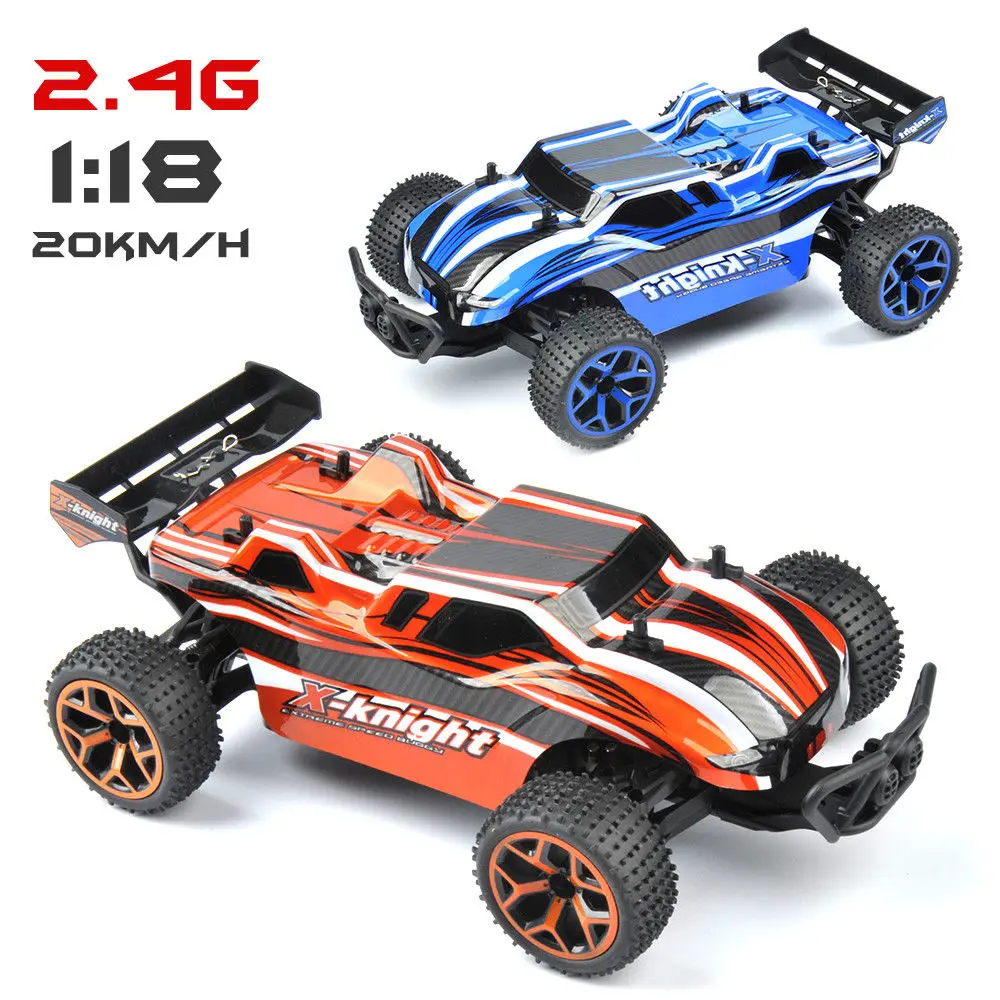 1/18 Радиоуправляемая машина 4WD 2,4G с двойным приводом, багги, модель внедорожника, автомобиль с дистанционным управлением для детей