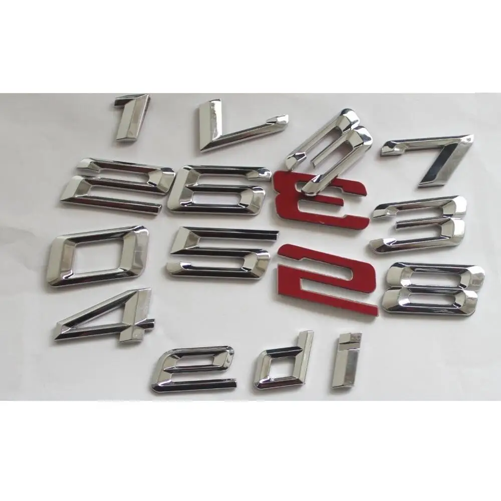 For BMW Chrome 518i 520i Emblem 523i 524i 525i 527i 528i 530i 532i 534i 535i 540i 543i 545i 549i 550i 552i 553i 554i Emblems | Автомобили
