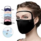 Пылезащитные Модные маски для лица для взрослых моющиеся ветрозащитные противоударные маски