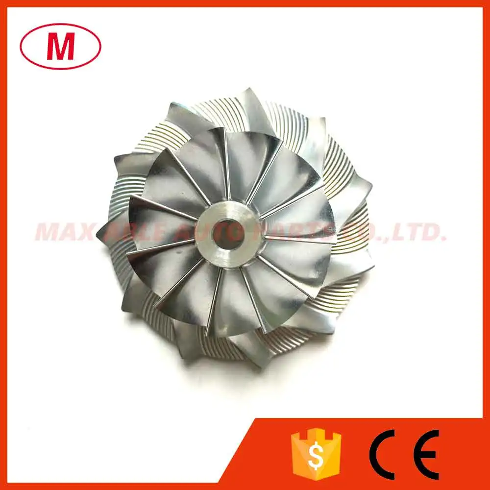 K04 5304-123-2032 34.53/50.96mm 11+0 blades Turbo Aluminum 2618/Milling/Billet compressor wheel for turbocharger 5303-970-0048 | Автомобили