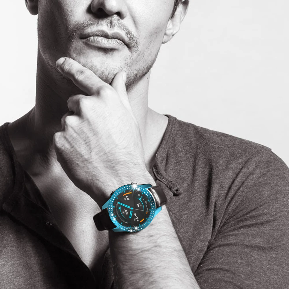 

New diamond glitter case For Huawei Watch GT 2E GT2E GT2 GT 2 46mm luxury Protector Covers smart band diamond coque fundas