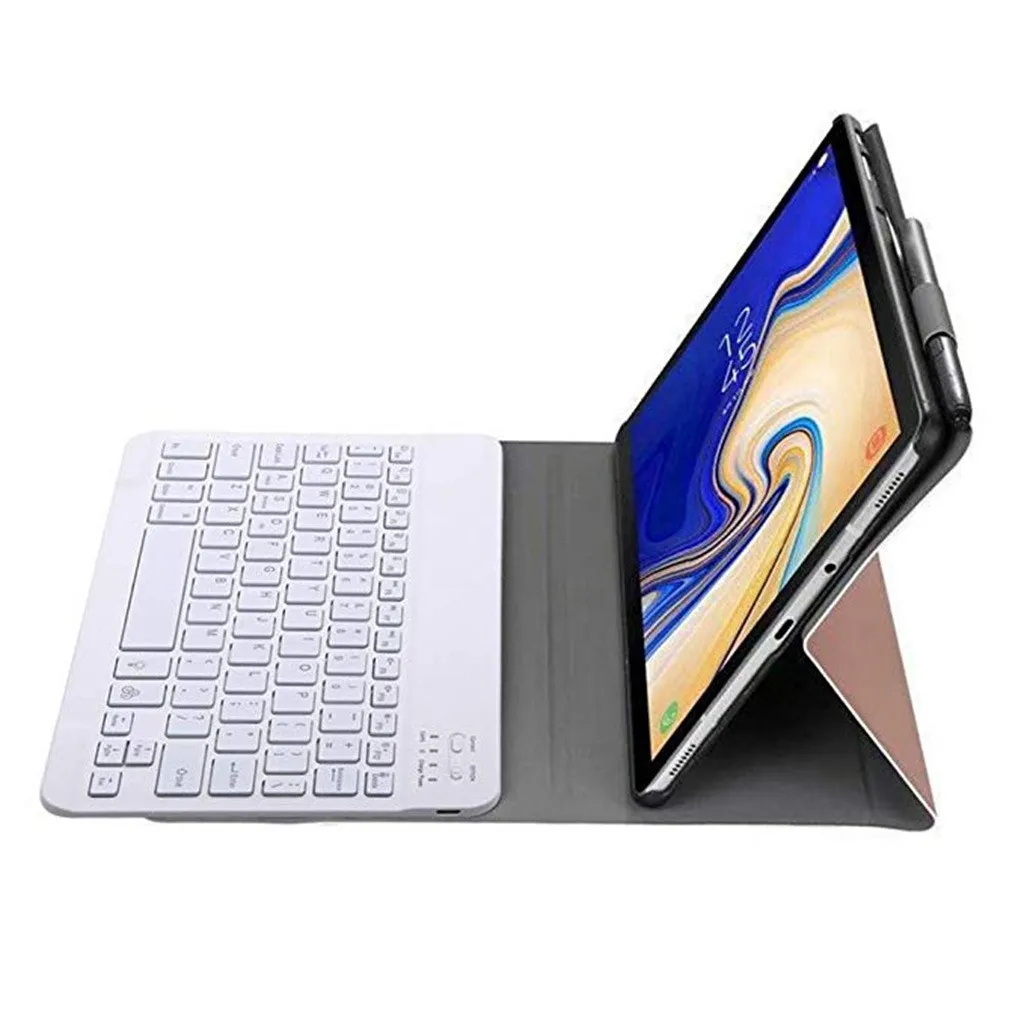 For Samsung Galaxy Tab A 8 2019 T290 LED Illuminated Backlit Ultra-Thin Leather Case Detachable Blueteeth Keyboard Cover z0919 | Компьютеры