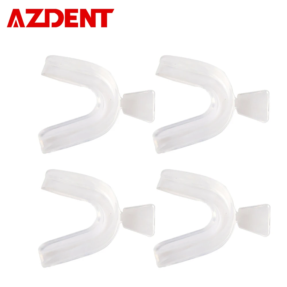 4 шт зубов Отбеливание Лотки Брекеты отбеливания протез зуб литья укус лоток