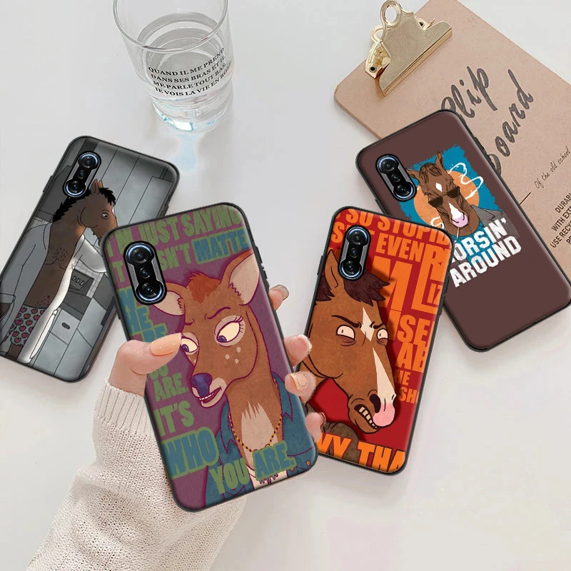 

Funny Cartoon Horse Phone Case For Xiaomi POCO X3 Pro X3 NFC F3 Pro GT M3 Pro For POCO F3 GT Coque Soft TPU Funda