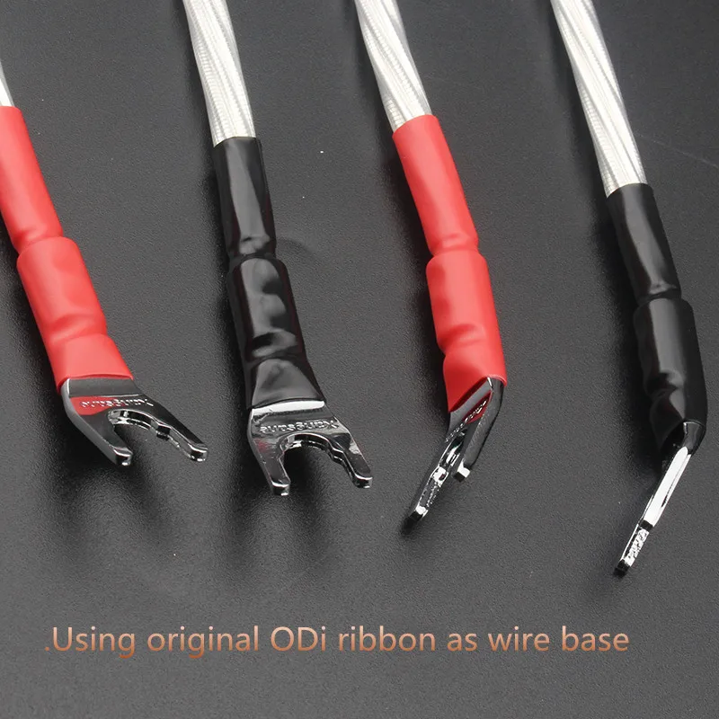 Xangsane music ribbon 4pcs Odin silver-plated speaker bridge cable machine sound line Y -Y / B-Y/B-B | Электроника