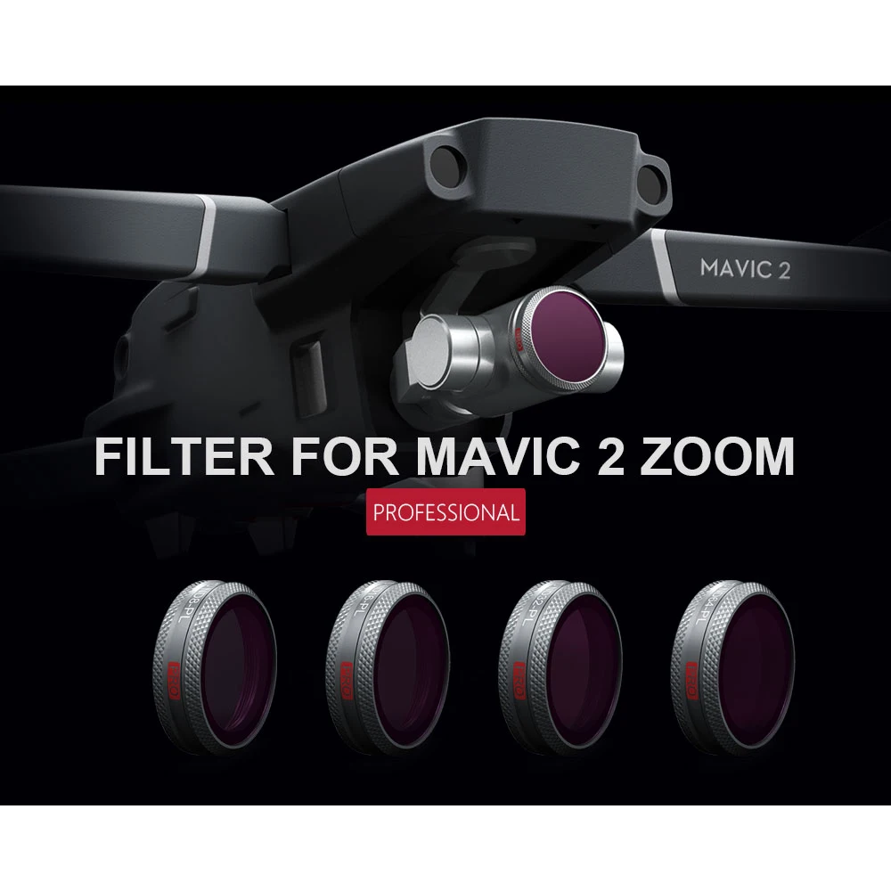 PGYTECH ND CPL набор фильтров для объектива для DJI Mavic 2 Zoom профессиональная версия