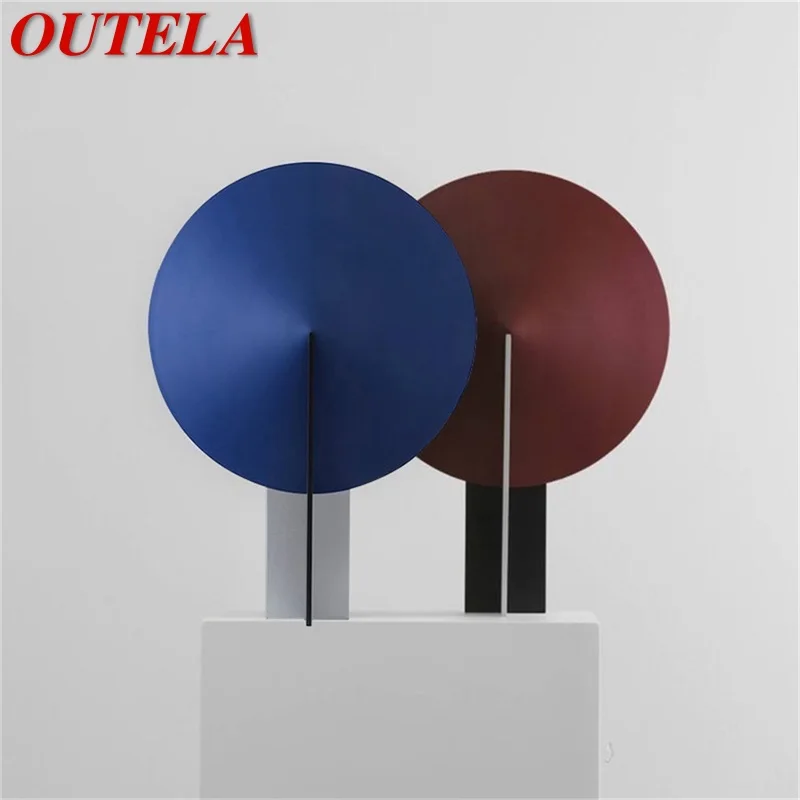 

OUTELA Contemporary Simple Table Lamp LED Desk Lighting for Home Bedroom Decoration