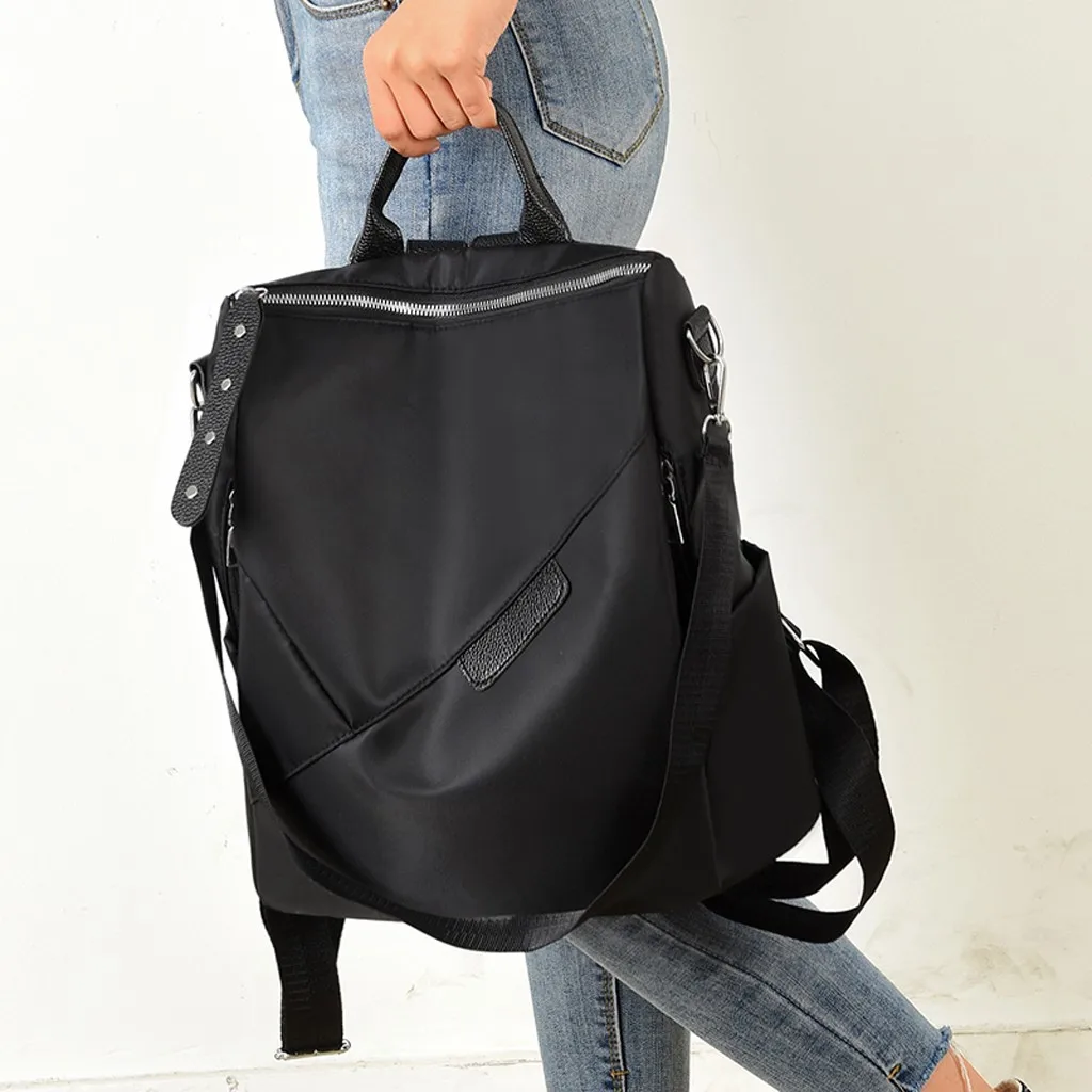 Красный Модный Рюкзак для ноутбука нейлоновый рюкзак компьютера с защитой от