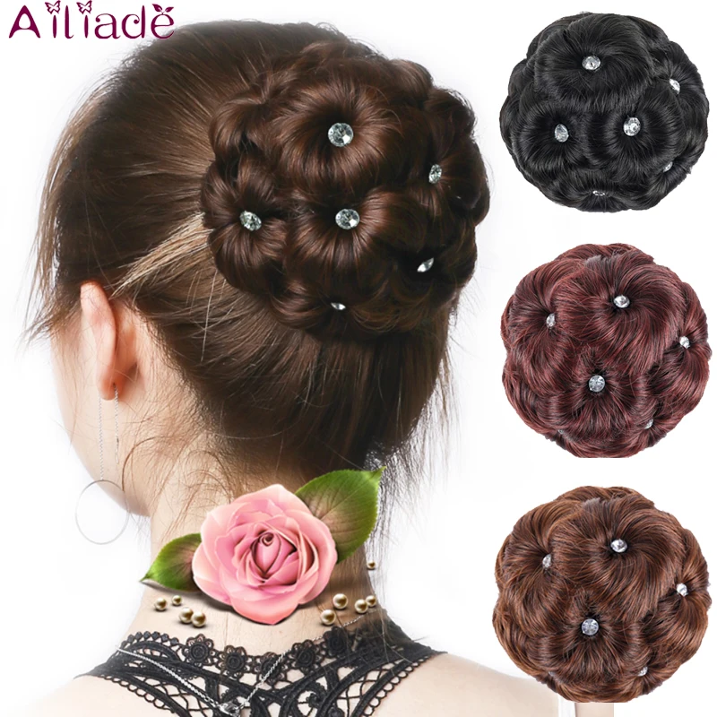 AILIADE синтетические вьющиеся волосы из высокотемпературного волокна белый