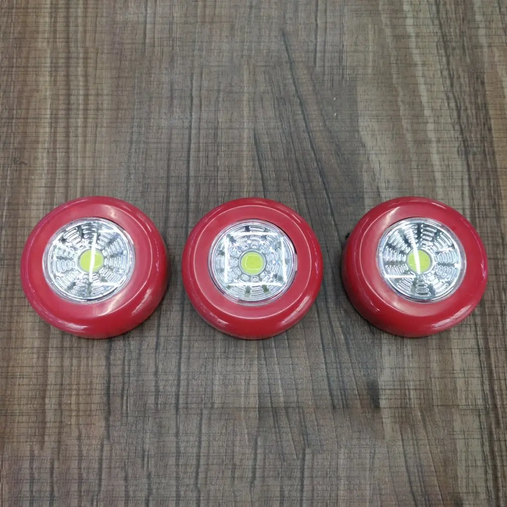 

LED Touch Sensor Night Light Flashlight Magnetic Base Wall Lamp USB Charged Circle Portable Dimming Night Lamp