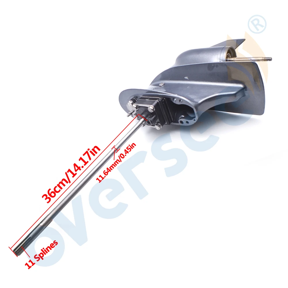 63V-45300-03-4D нижний Корпус в сборе короткий для Yamaha подвесной части 2T Parsun Hidea 63V 63W Серия 9,9 hp 15 hp 63V-45300