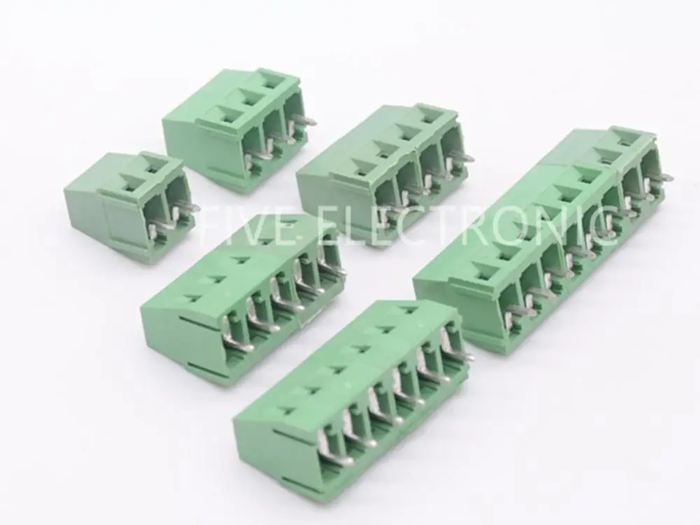 KF128 2P/3P может быть разделен шаг: 2 54/3 5/3 81/5 0/5 08/7 5 мм винтового типа PCB амфенол