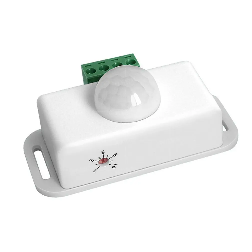 

High Sensitivity PIR Motion Sensor DC 12V-24V Light Switch Automatic Infrared Motion Sensor For LED Strip Light