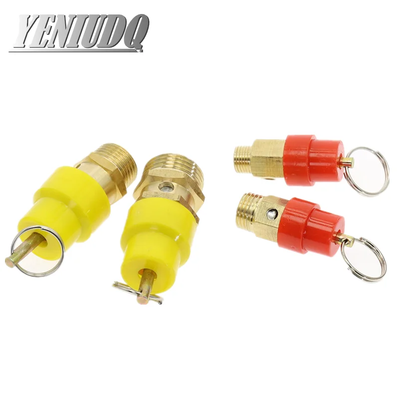 Предохранительный клапан воздушного компрессора 1 шт. 1/4 дюйма 3/8 1/2 BSP 1/3/4/5/6/7/8/10/12