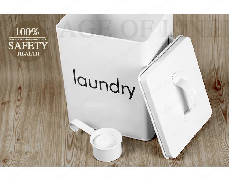 5L simple washing powder bucket storage box kitchen storage box thickening portable insect storage bucket ZP8071552