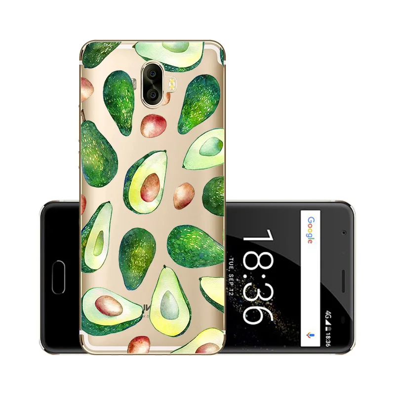 Мягкий окрашенный чехол для Oukitel K8000 силиконовый ТПУ задняя крышка s прозрачные