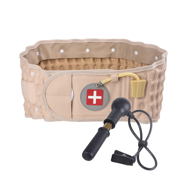 

Drop shipping physiotherapy back pain lower back brace lumbar spinal air traction belt