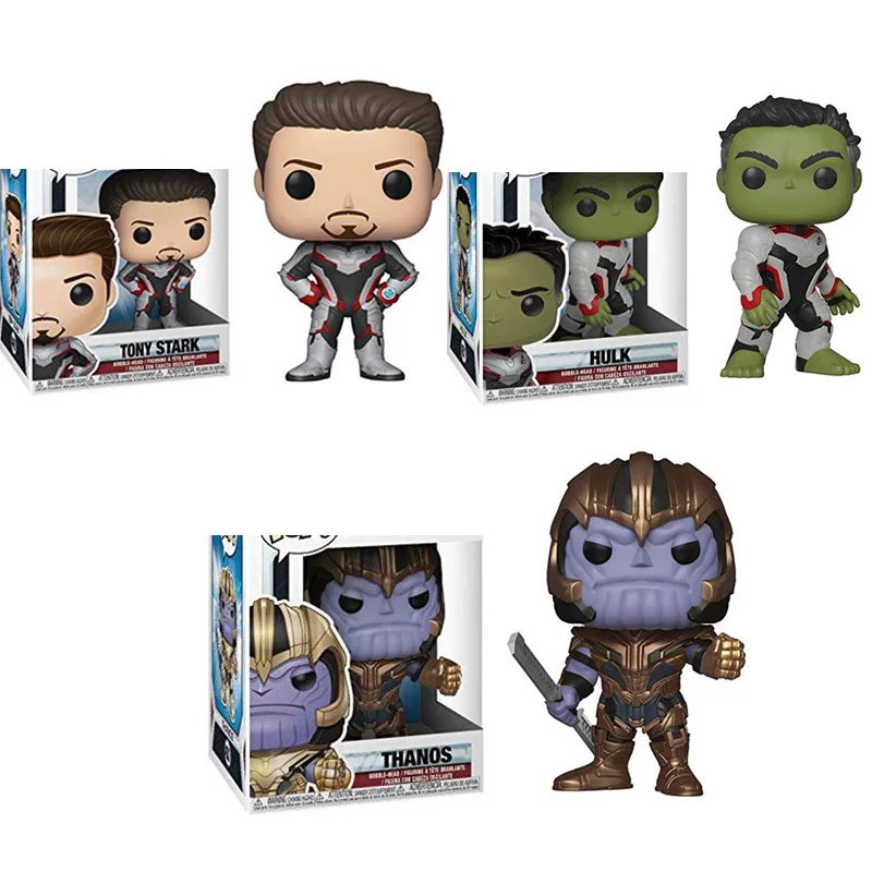 Экшн фигурки из ПВХ Мстители: финал и танос Халк|Игровые трансформеры| |