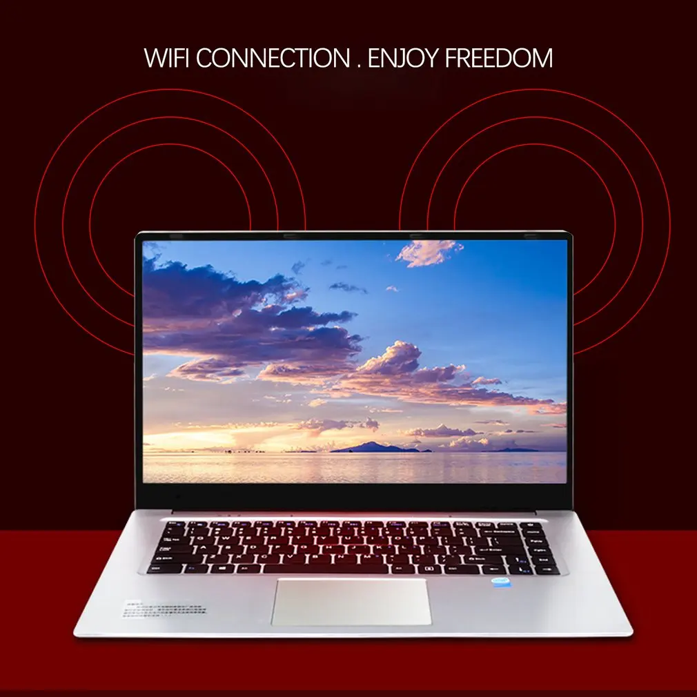 15 6 дюймовый игровой ноутбук с Windows 7 /10 8 ГБ ОЗУ 128 Гб HDD DVD быстрый ПК металлический