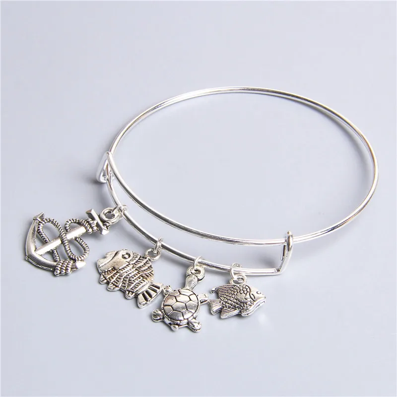 Galaxy Series Women Jewelry Bracelet Orange Planet Little Moon Charm Pendant Bangle For Female Friendship Birthday Gift | Украшения и