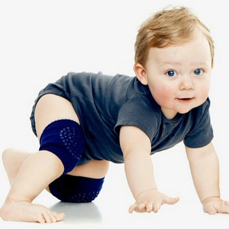 1 пара Детские наколенники для детей Безопасность локтей во время Ползания