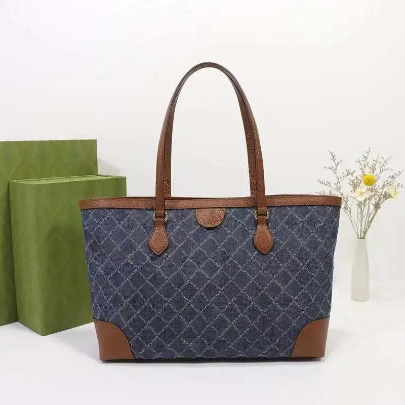 

Floral Print PU Leather Ladies Handbag Shoulder Bag Luxury Large Capacity Travel Tote Bag-A1121